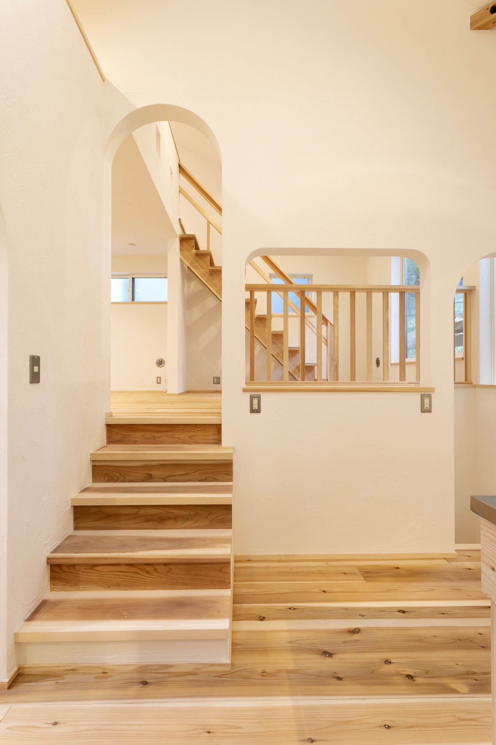 階段 横浜市 自然素材の家づくり 新築戸建 リフォーム もくもくはうす